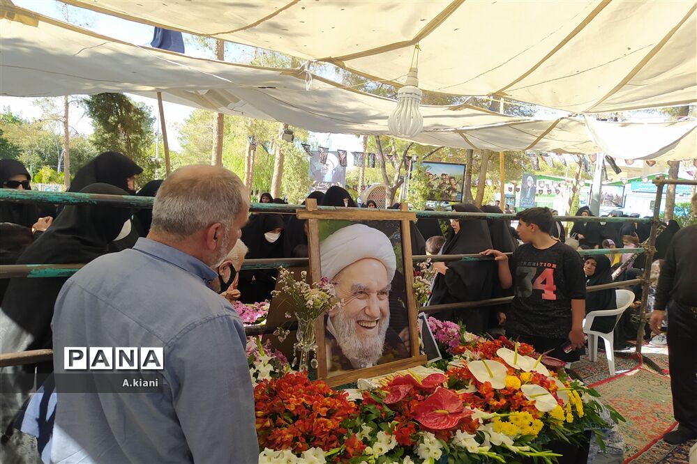 مراسم هفتمین روز درگذشت عالم ربانی آیت‌الله ناصری