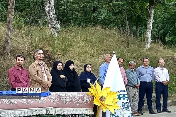 بازدید سرپرست معاونت فعالیت‌های سازمان دانش‌آموزی از اردوی قطبی در گلستان