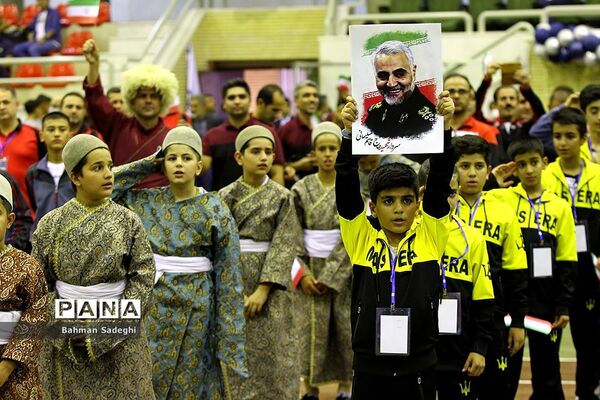افتتاحیه  اولین جشنواره فرهنگی ورزشی دانش‌آموزان ابتدایی سراسر کشور در بخش پدر و پسر