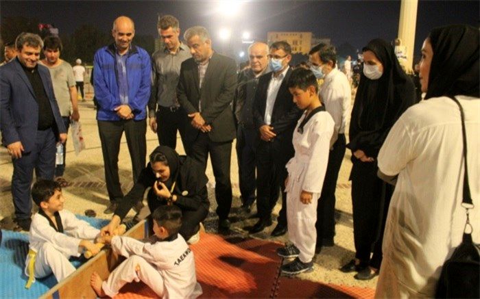 اجرای طرح ملی ورزش خیابانی در بوشهر