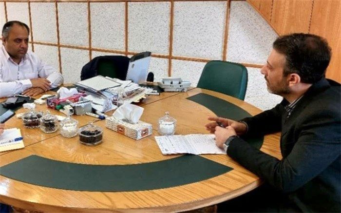 نشست کاری مدیرآموزش و پرورش اسلامشهر با معاون وزیرآموزش وپرورش