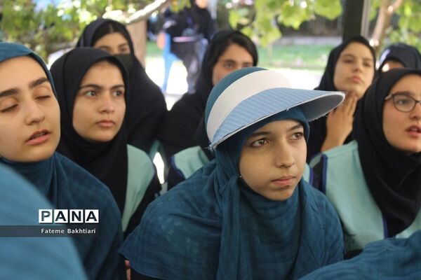 دوره دوم برگزاری کارگاه‌های آموزشی در اردوی قطبی دختران- اردوگاه دماوند
