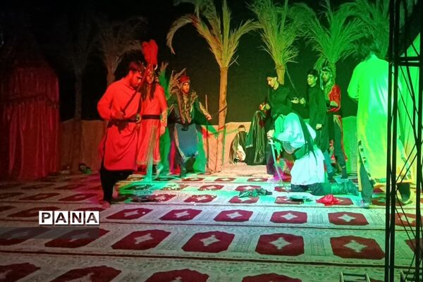 نمایش مذهبی قافله عشق در محمدشهر کرج