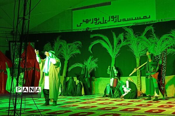 نمایش مذهبی قافله عشق در محمدشهر کرج