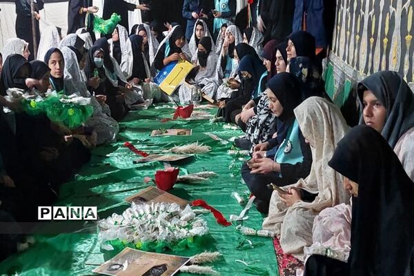 حضور اعضای دختر سازمان دانش‌آموزی البرز در اردوی قطبی دماوند