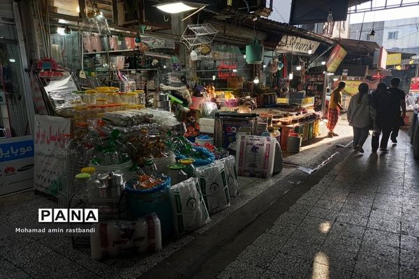 بازارچه محمودآباد واقع در مازندران