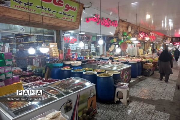 بازارچه محمودآباد واقع در مازندران
