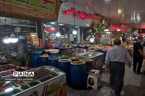 بازارچه محمودآباد واقع در مازندران