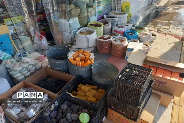 بازارچه محمودآباد واقع در مازندران