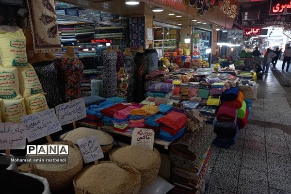 بازارچه محمودآباد واقع در مازندران