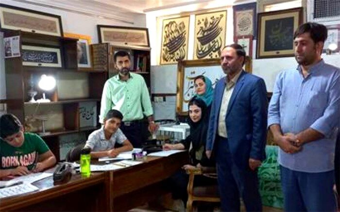 برگزاری بیست و یکمین دوره آزمون خوشنویسی در شهرستان قرچک