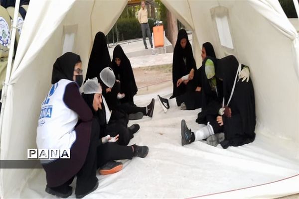 مراسم  اختتامیه اردوی قطبی در اصفهان