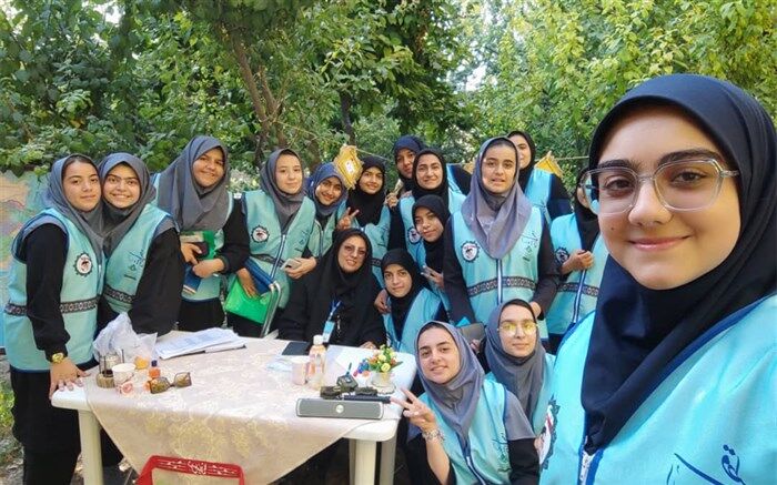 کسب پرچم افتخار «بهداشت و سلامت» اردوی قطبی توسط اعضای سازمان دانش‌آموزی سیستان و بلوچستان