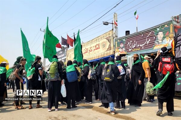 حال و هوای مرز شلمچه در آستانه اربعین حسینی