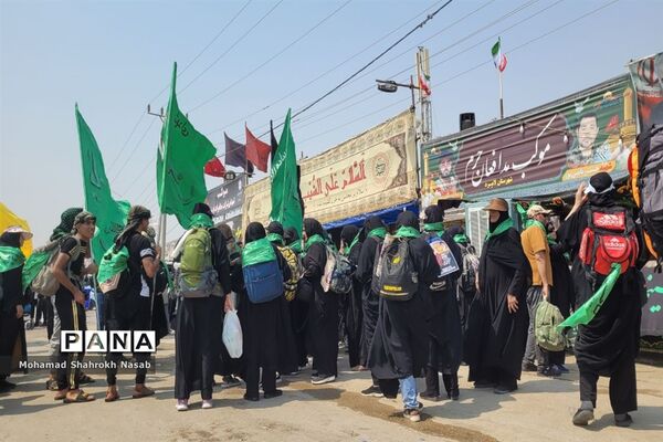 حال و هوای مرز شلمچه در آستانه اربعین حسینی