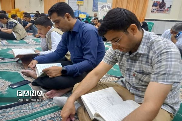 برگزاری ‌محفل انس با قرآن در ‌اردوی قطبی - گلستان