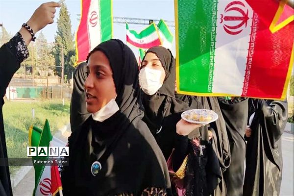 اولین روز حضور دانش‌آموزان خوزستان در اردوی قطبی لرستان