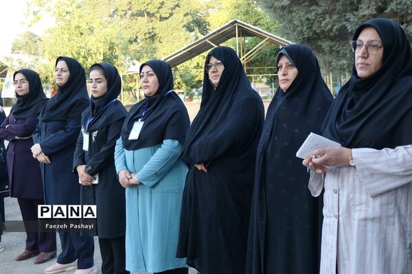 روز دوم اردوی قطبی اعضای دختر سازمان دانش‌آموزی قطب 5 آذربایجان غربی