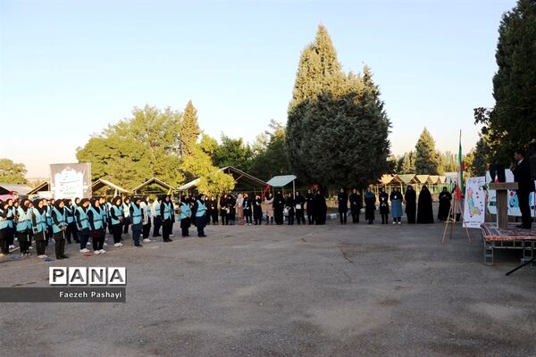 روز دوم اردوی قطبی اعضای دختر سازمان دانش‌آموزی قطب 5 آذربایجان غربی