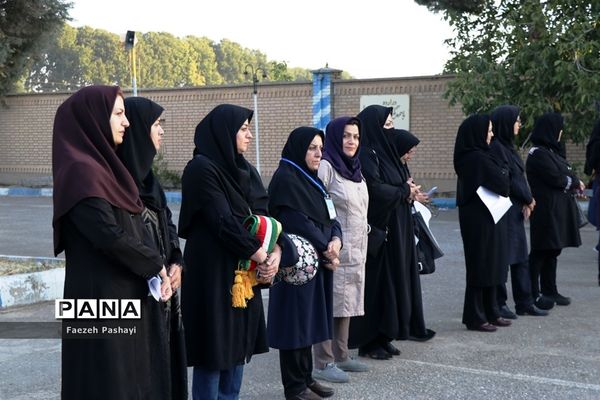 روز دوم اردوی قطبی اعضای دختر سازمان دانش‌آموزی قطب 5 آذربایجان غربی