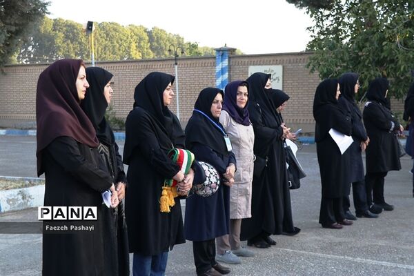 روز دوم اردوی قطبی اعضای دختر سازمان دانش‌آموزی قطب 5 آذربایجان غربی