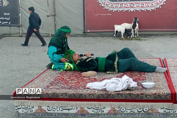 مراسم سوگواره تعزیه در کاشمر