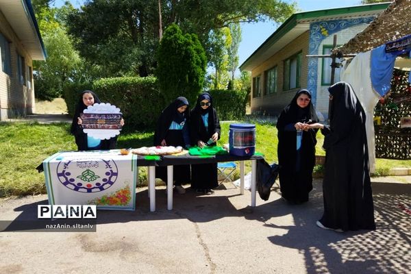 دانش‌آموزان اعضای سازمان دانش‌آموزی استان قزوین در اردوی قطبی