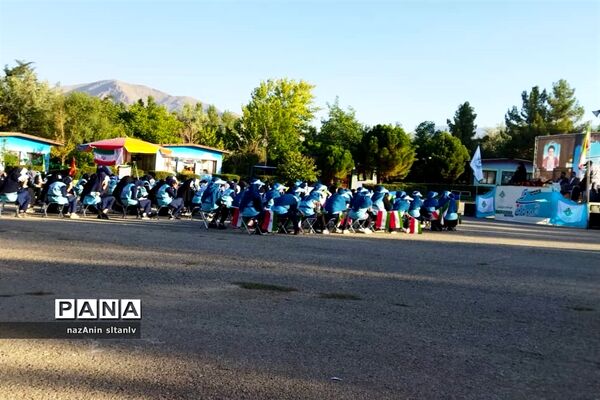 دانش‌آموزان اعضای سازمان دانش‌آموزی استان قزوین در اردوی قطبی