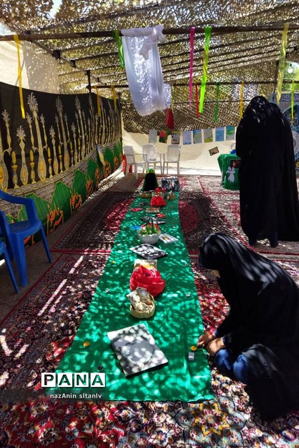 دانش‌آموزان اعضای سازمان دانش‌آموزی استان قزوین در اردوی قطبی