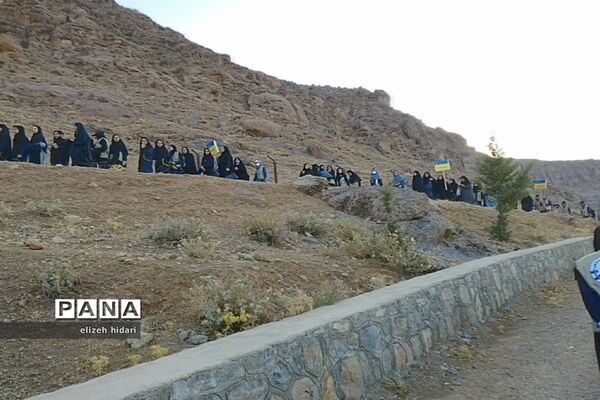فعالیت‌های دانش‌آموزان کرمانشاهی در اردوی قطبی- لرستان
