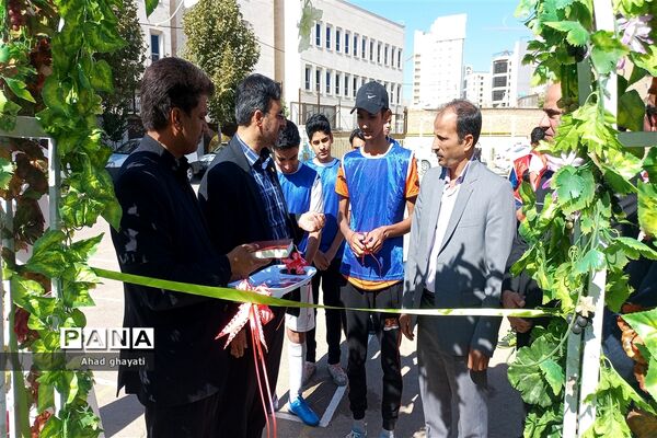 افتتاحیه زمین چمن مصنوعی
