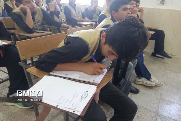پایان فعالیت‌های آموزشی اردوی قطبی سازمان دانش‌آموزی، گلستان