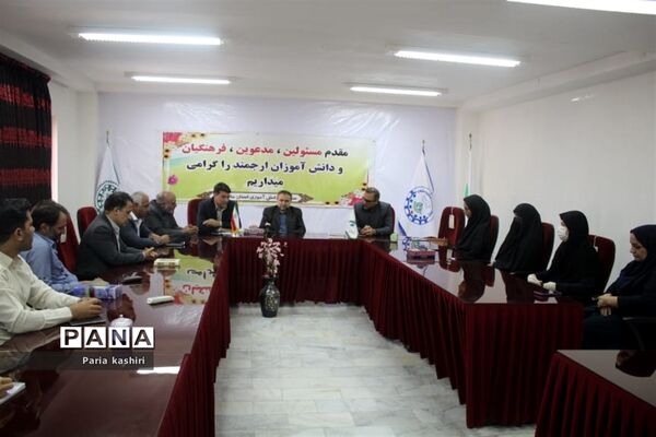 معارفه رئیس سازمان دانش‌آموزی استان مازندران