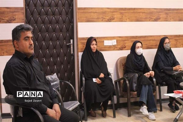 برگزاری جلسه مشترک مدیر آموزش و پرورش ناحیه 2 اهواز و بخشدار غیرانیه در آستانه سال تحصیلی جدید