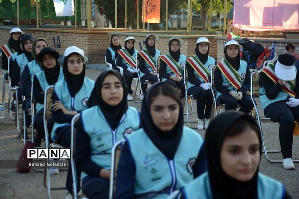 اختتامیه اردوی اعضای دختر سازمان دانش‌آموزی قطب 5 آذربایجان غربی