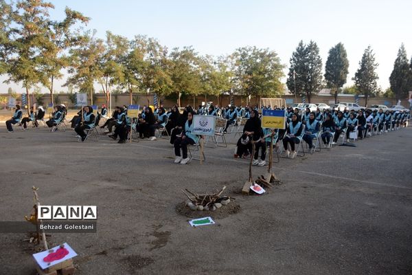 اختتامیه اردوی اعضای دختر سازمان دانش‌آموزی قطب 5 آذربایجان غربی