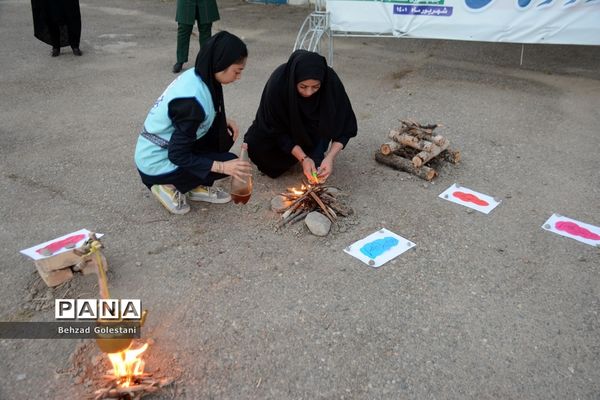 اختتامیه اردوی اعضای دختر سازمان دانش‌آموزی قطب 5 آذربایجان غربی