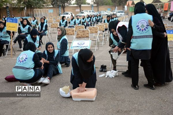 اختتامیه اردوی اعضای دختر سازمان دانش‌آموزی قطب 5 آذربایجان غربی