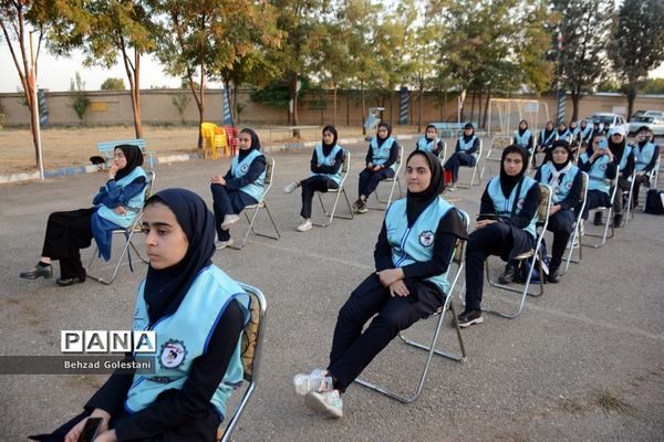 اختتامیه اردوی اعضای دختر سازمان دانش‌آموزی قطب 5 آذربایجان غربی