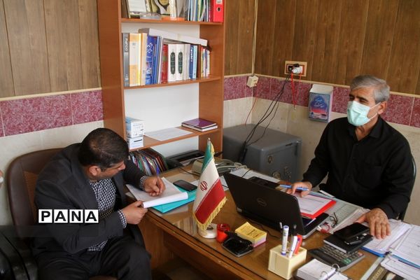 بازدید نمایندگان اداره‌کل آموزش و پرورش خوزستان از پروژه مهر مدارس شهرستان بهبهان