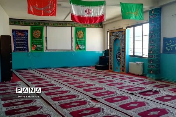 تجهیز و ساماندهی نمازخانه‌های مدارس رودهن در آستانه بازگشایی مدارس