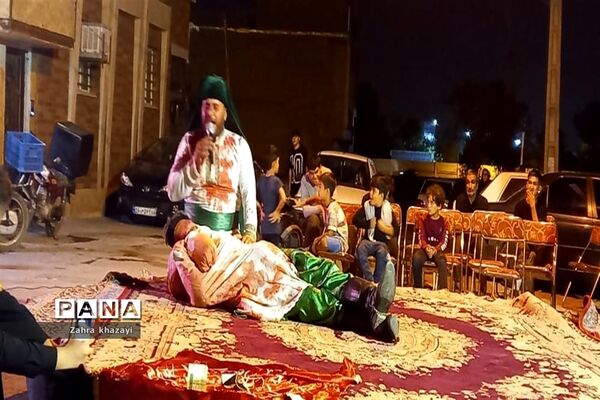 اجرای تعزیه دو طفلان مسلم ابن عقیل(ع) در ورامین