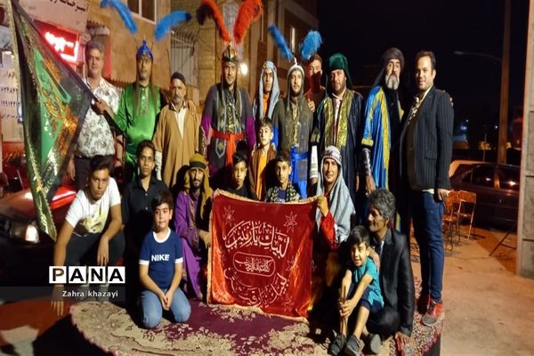 اجرای تعزیه دو طفلان مسلم ابن عقیل(ع) در ورامین