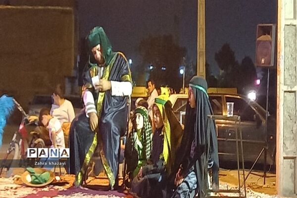 اجرای تعزیه دو طفلان مسلم ابن عقیل(ع) در ورامین