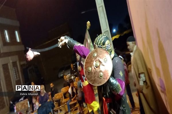 اجرای تعزیه دو طفلان مسلم ابن عقیل(ع) در ورامین