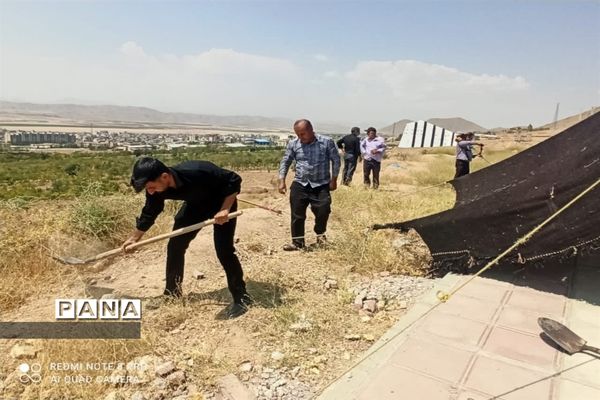 برپایی موکب سازمان دانش‌آموزی در شهرکرد