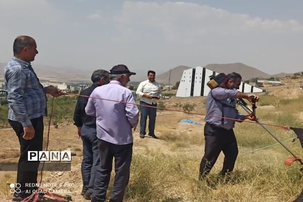برپایی موکب سازمان دانش‌آموزی در شهرکرد