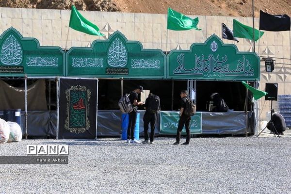 میزبانی مرز تمرچین از زائران اربعین