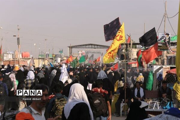 میزبانی مرز تمرچین از زائران اربعین
