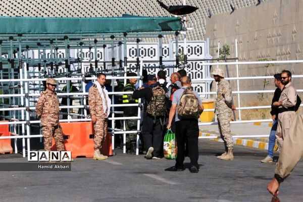 میزبانی مرز تمرچین از زائران اربعین